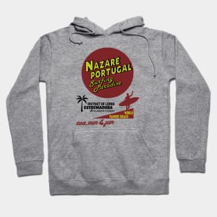 Nazare, Portugal Surf Vintage Hoodie